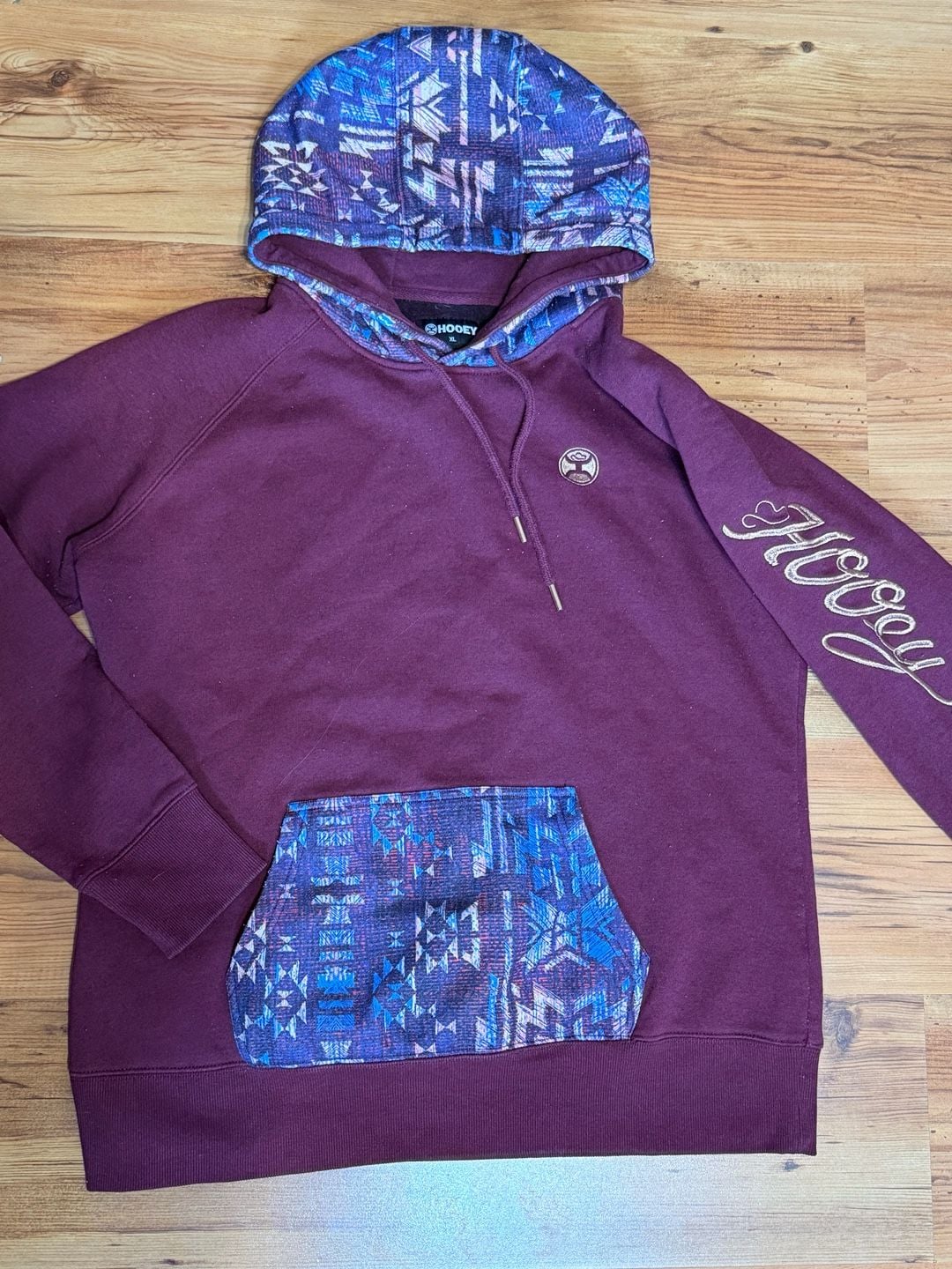 Hooey® Kids' Veracruz Aztec Hoodie - , 3