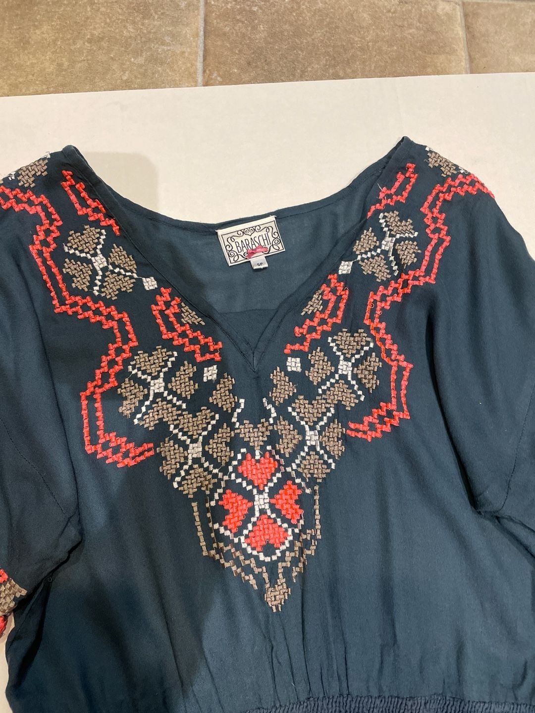 Anthropologie Minidress with Embroidery. Size Small.   7