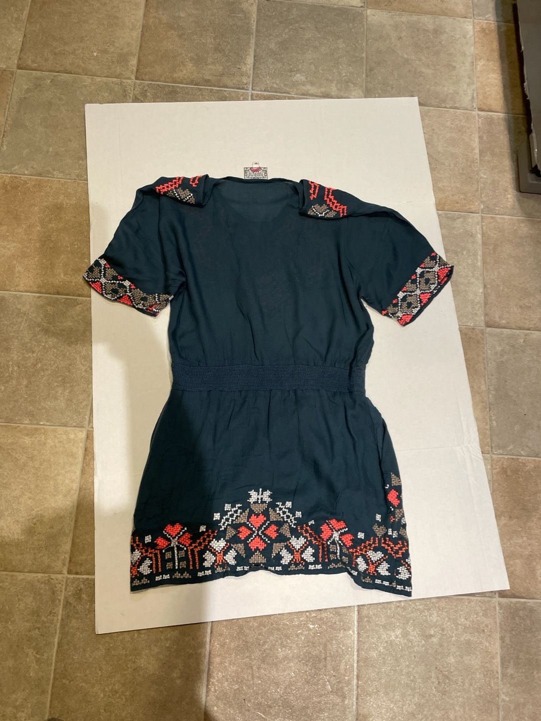 Anthropologie Minidress with Embroidery. Size Small.   9