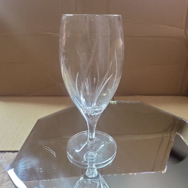 Mikasa Agena 7 7/8 inch Crystal Iced Tea Beverage Goblet