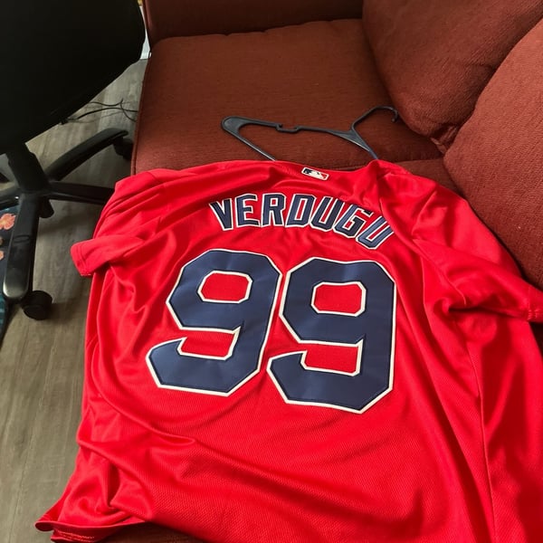 Alex Verdugo Boston Red Sox #99 Nike Alternate Red Replica Jersey