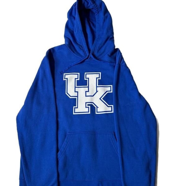 Fanatics Men's Kentucky Wildcats Royal Primary Logo Pullover Hoodie
