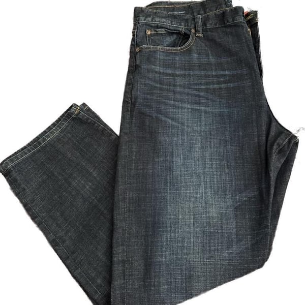Lucky Brand 363 Vintage Straight Leg Jeans Dark Wash Men's 40x30