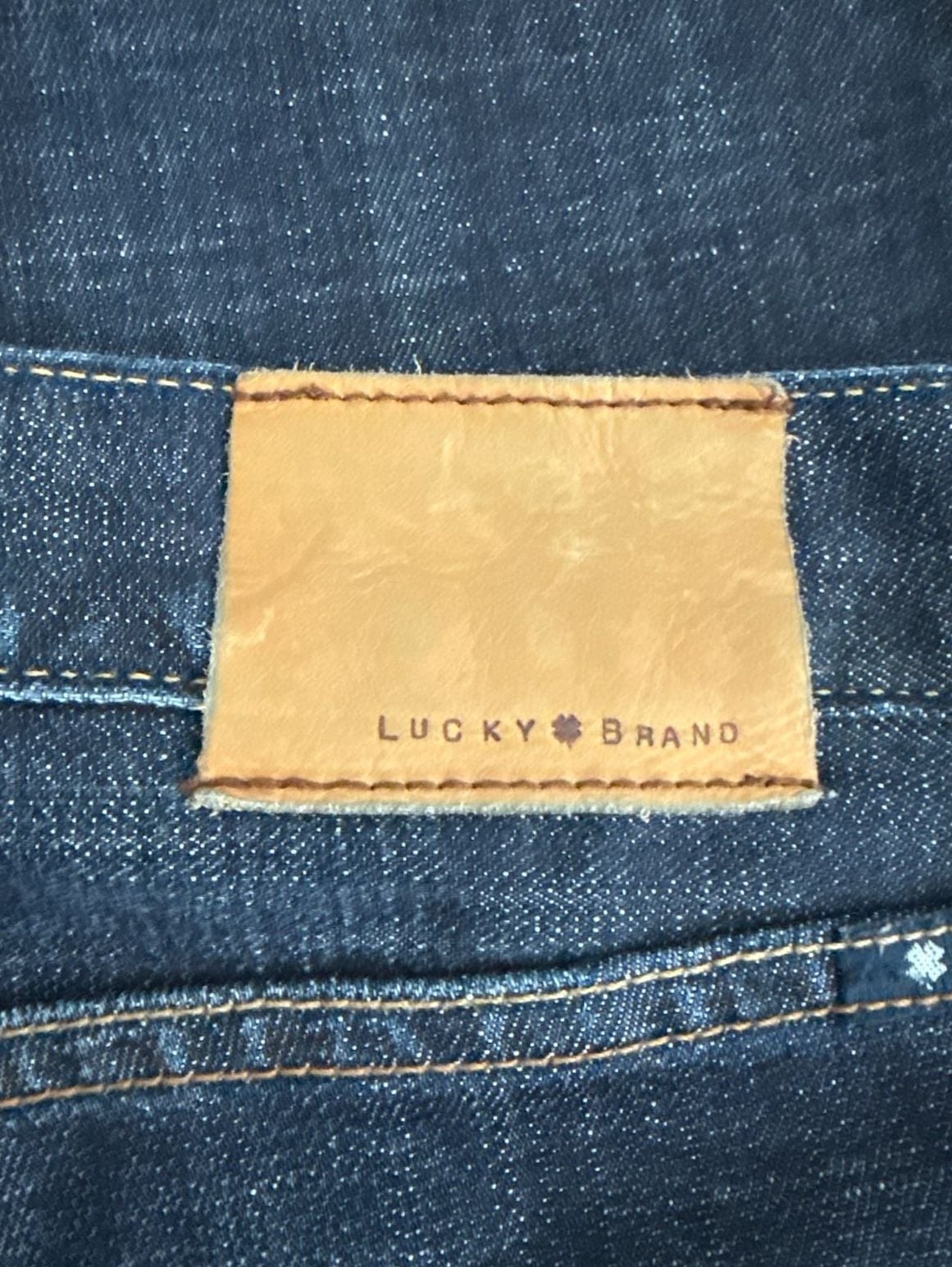 Lucky Brand 363 Vintage Straight Leg Jeans Dark Wash Men's 40x30 4