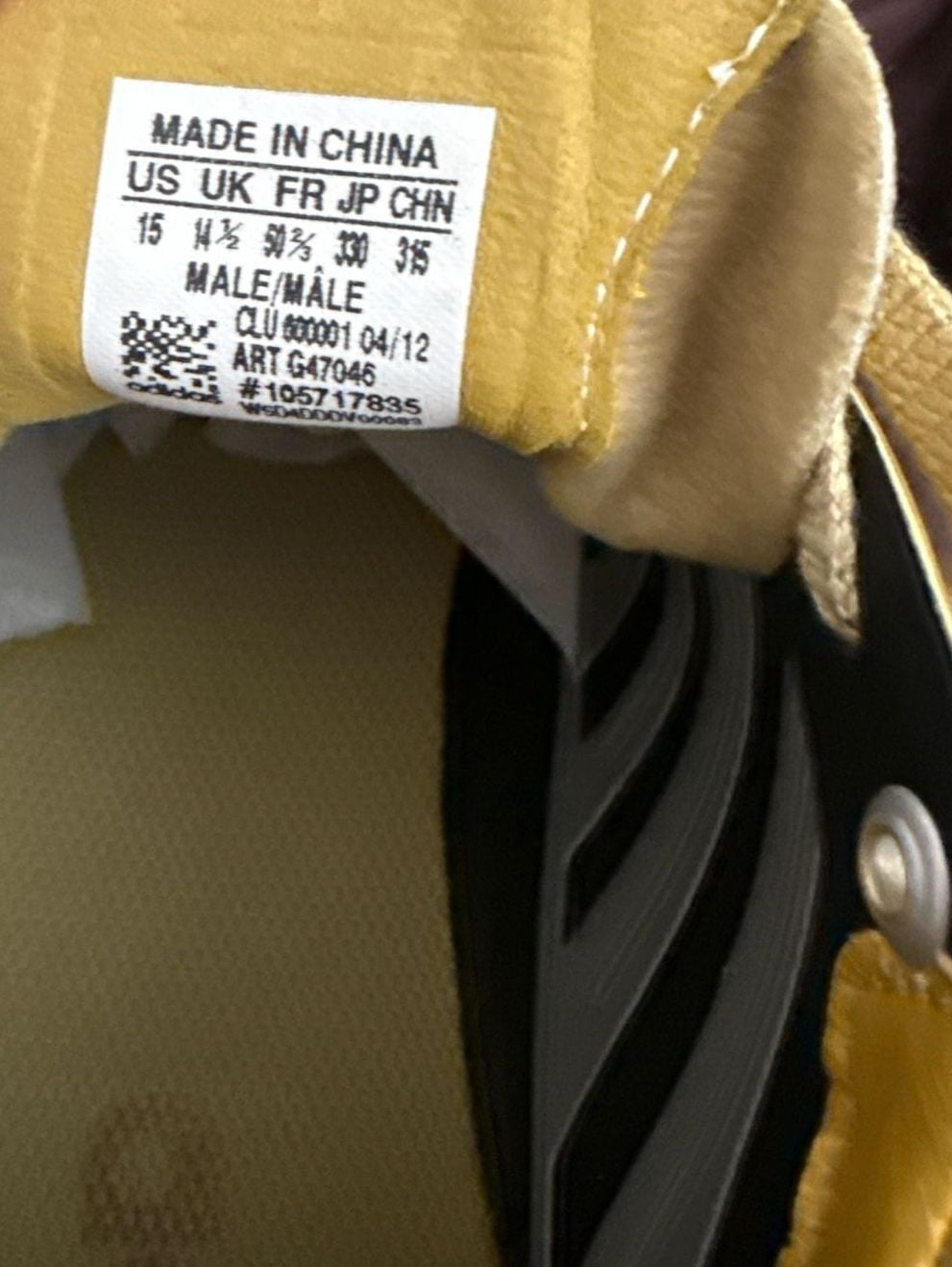 Adidas Adizero 5-Star Metallic Gold Football Cleats Size 15 G47046 5