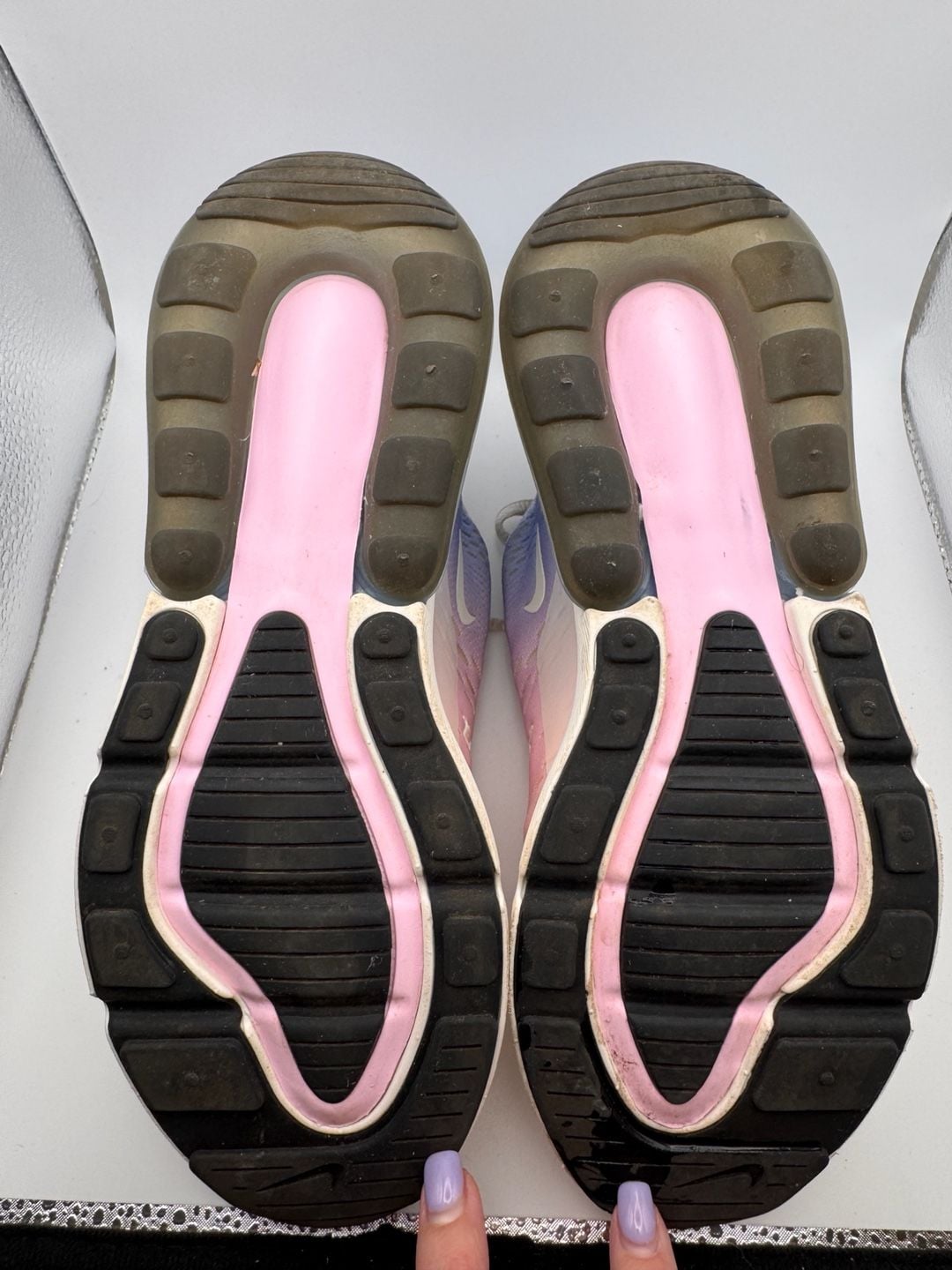Nike Women's Air Max 270 'Aluminum Pink Foam' Gradient Shoes IB4017-468 8