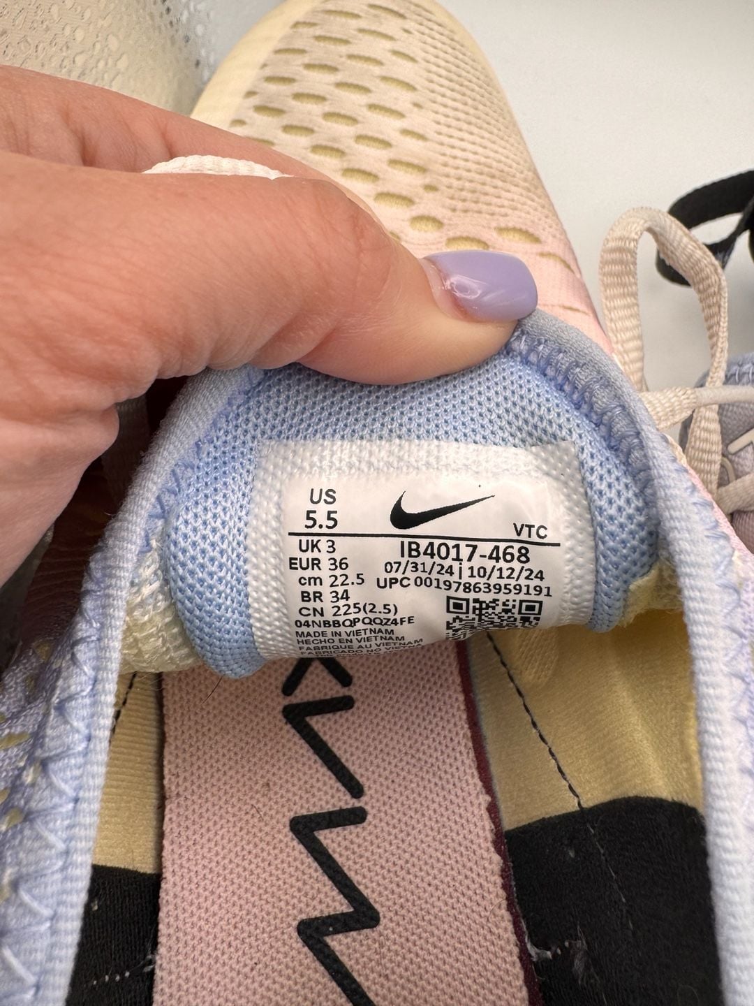 Nike Women's Air Max 270 'Aluminum Pink Foam' Gradient Shoes IB4017-468 9
