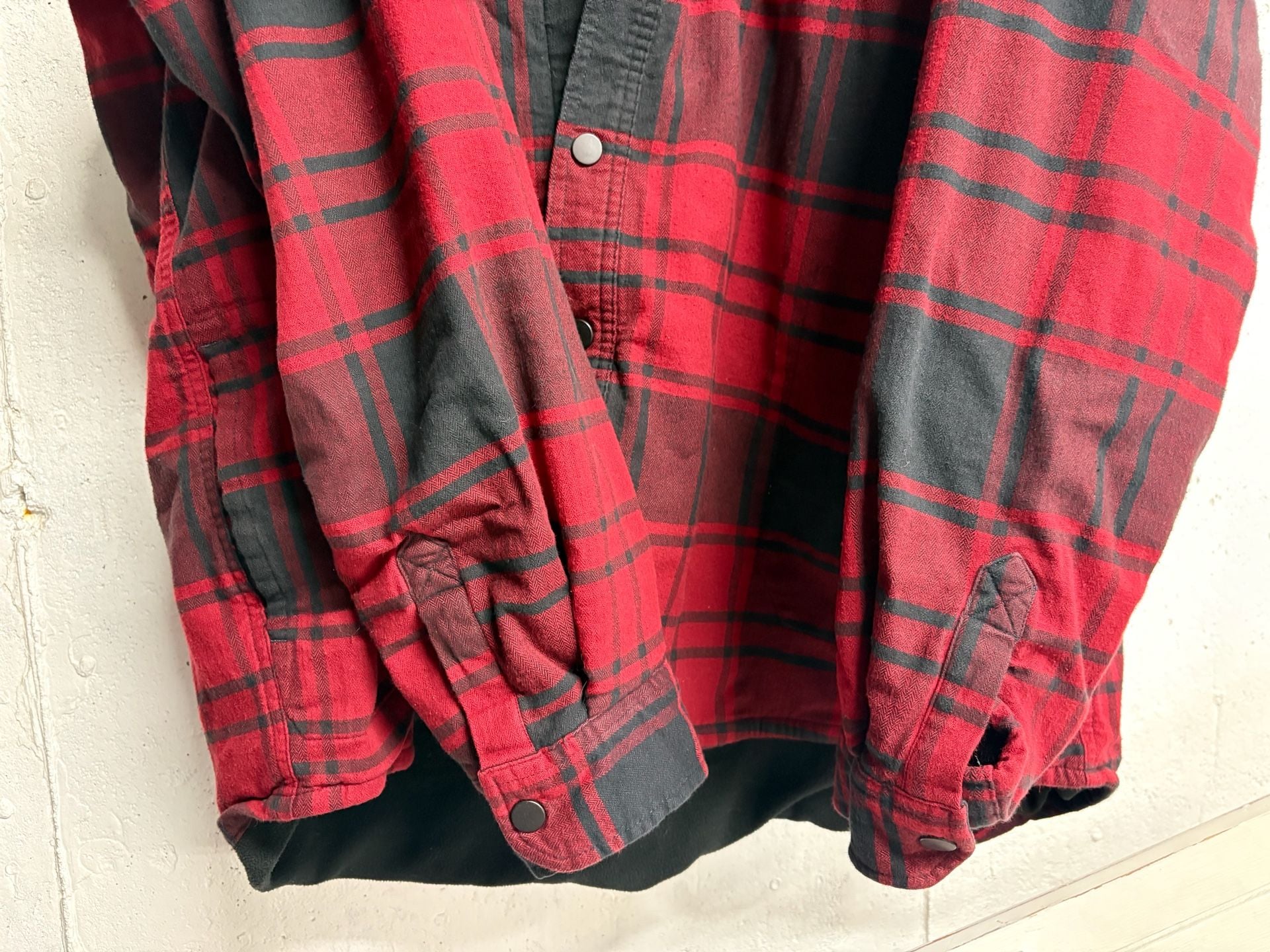 Carhartt Rugged Flex Relaxed Fit Flannel Fleece Lined Hooded Shirt 2xl 4