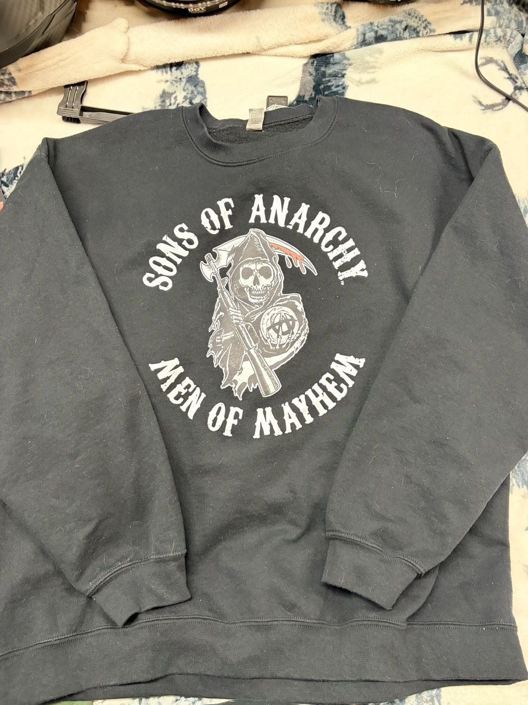 Sons of Anarchy Men of Mayhem Black Crewneck Sweatshirt 2