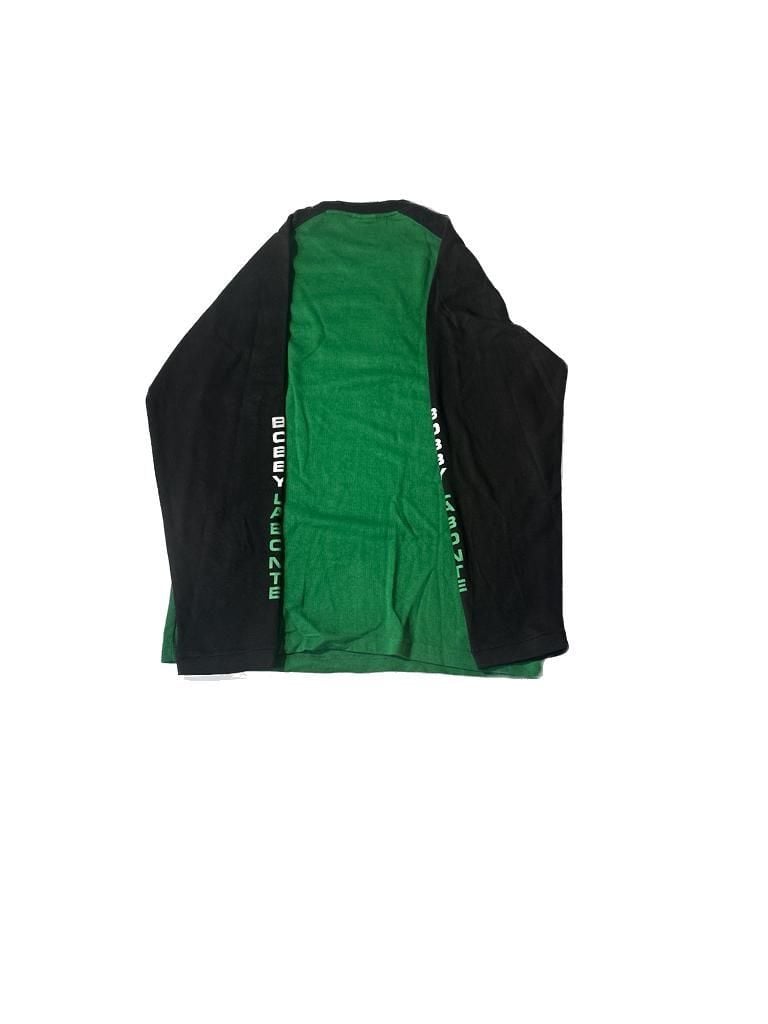 Vintage Bobby Labonte #18 Interstate Batteries NASCAR Raglan Long Sleeve Shirt-L 7