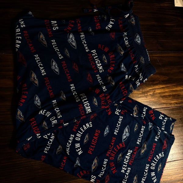 NBA New Orleans Pelicans Concepts Sport Men's Zest All Over Print Pajama Pants