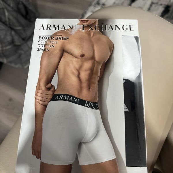 Dillard's Armani Exchange AX Three Color Boxer Briefs 3-Pack Same-Day Delivery