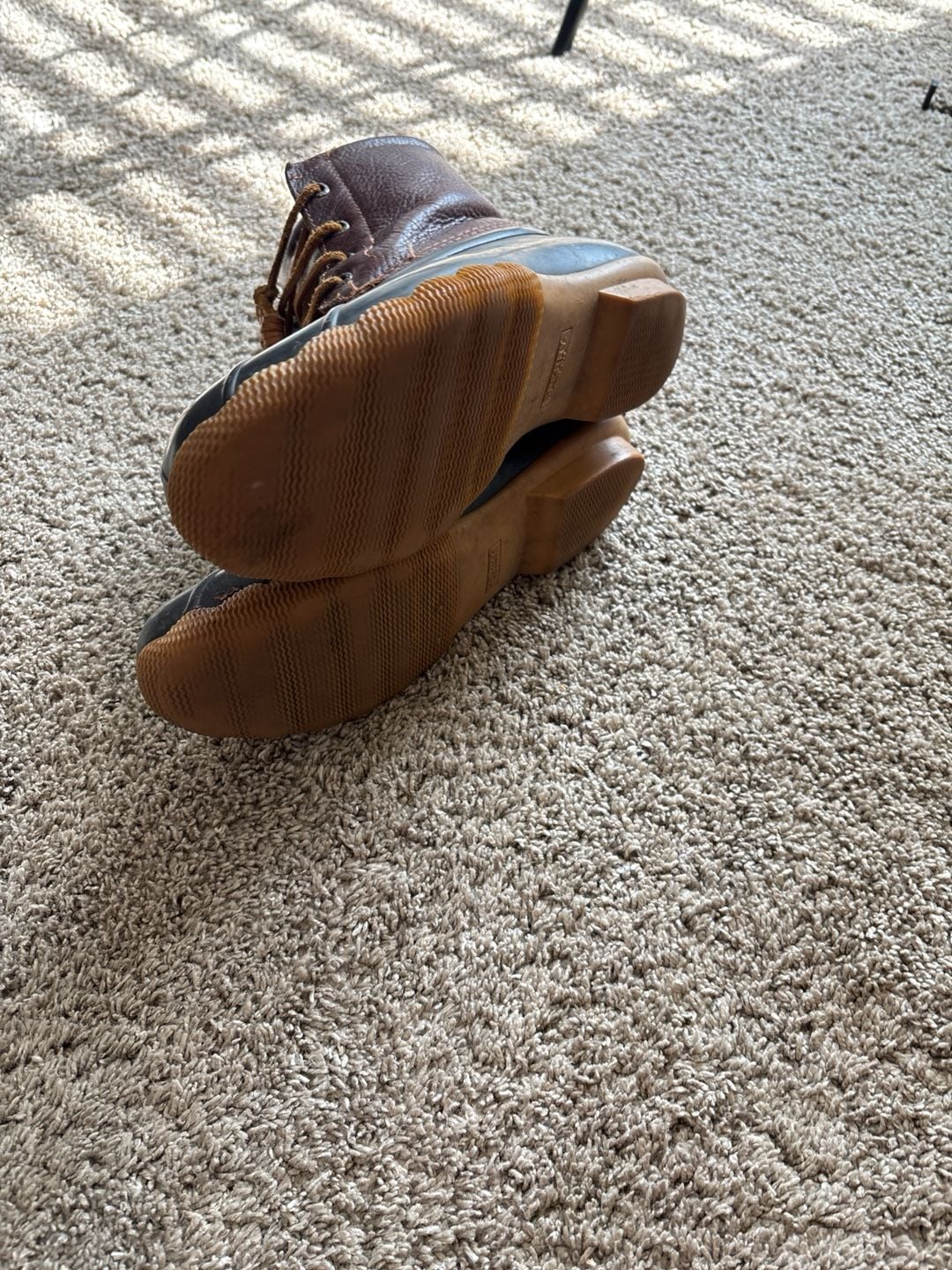 Sperry Women's Saltwater Duck Boot STS91176 - Brown/Black Size 8 9