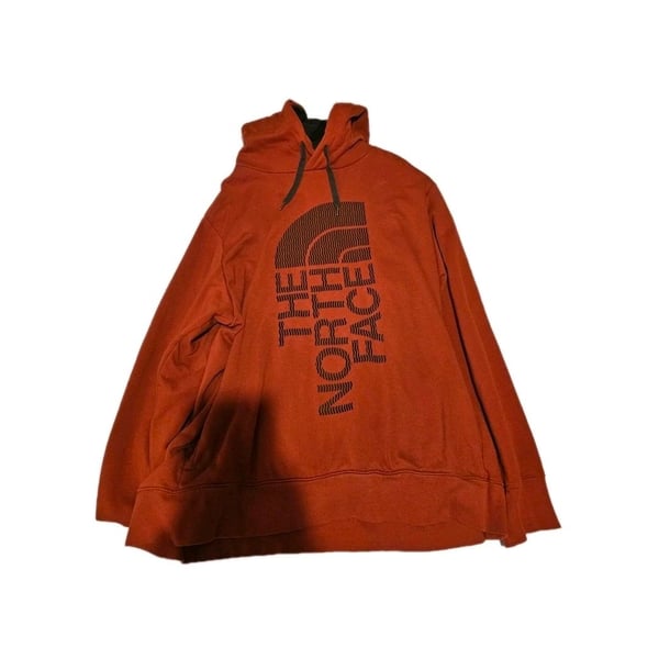 The North Face Men's Trivert Pullover Hoodie Brick House Red XXL