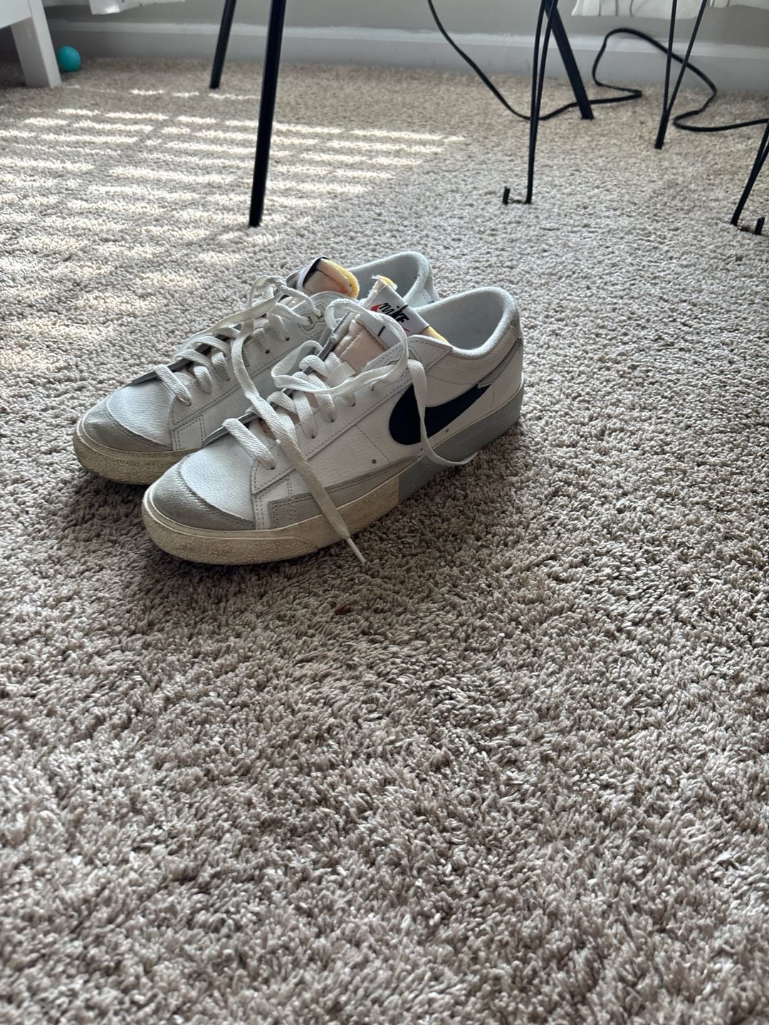 Nike Blazer Low '77 Split Summit White Black Men's Sneakers DZ2544-100 4