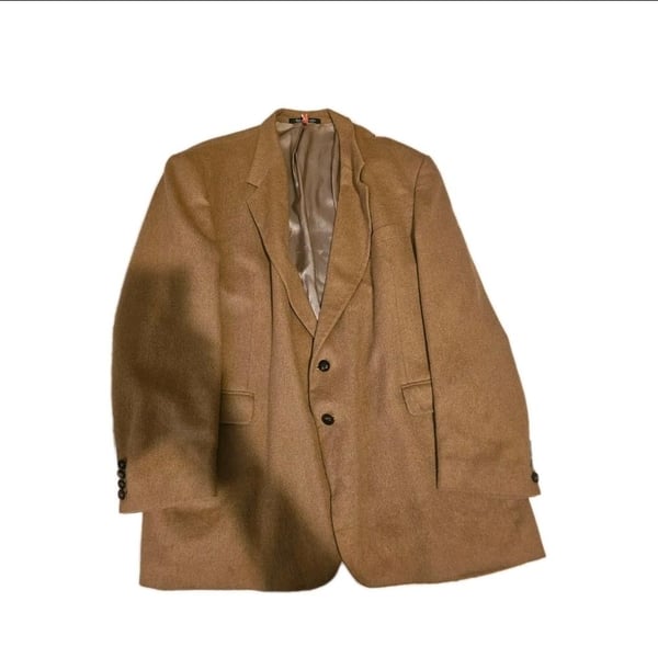 Vintage Tailors Row by Deansgate Pure Camel Hair Blazer Sport Coat
