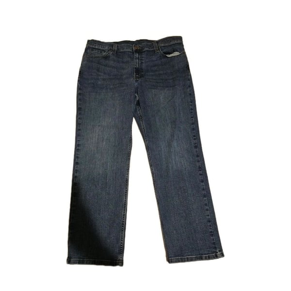 L.L.Bean Men's BeanFlex Jeans Standard Fit Straight Leg Blue Denim