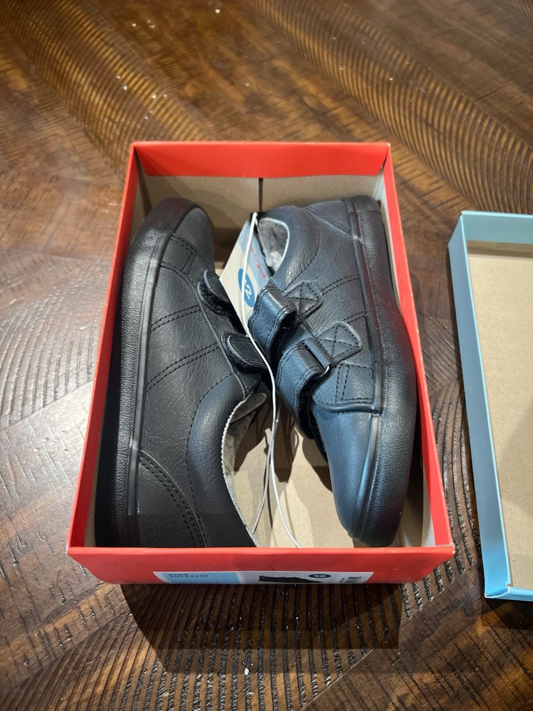 Cat & Jack Kids Dino Sneakers Black Size 12 3