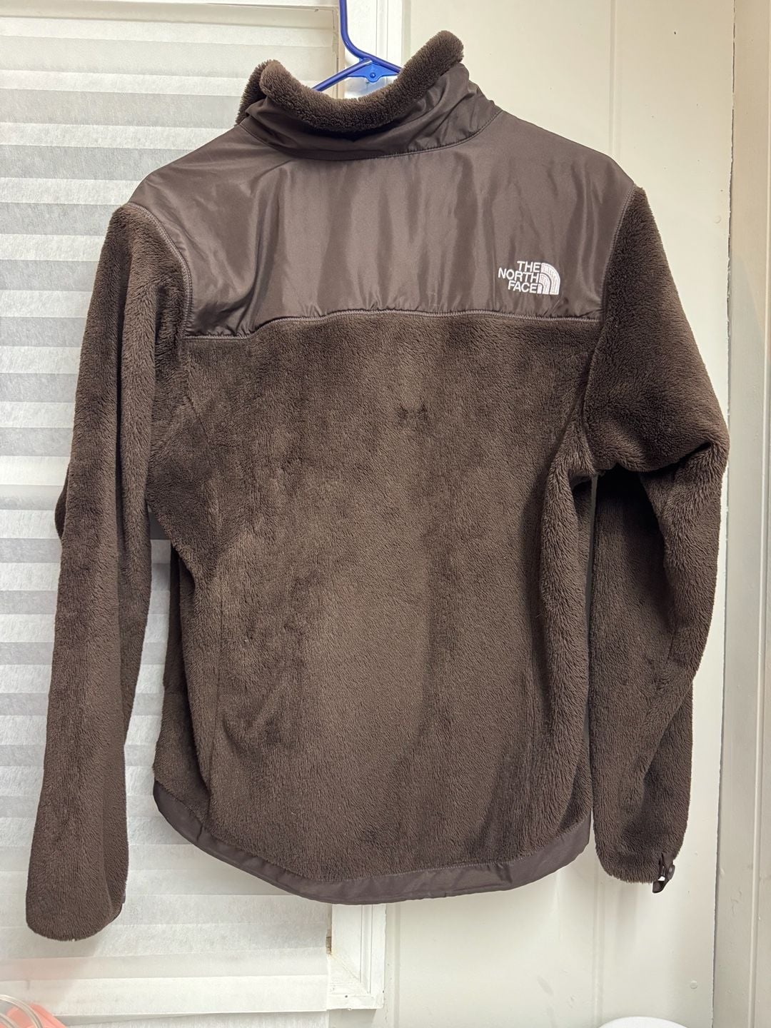The North Face Womens Denali Full Zip High Pile Fleece Jacket Brown S/P 3
