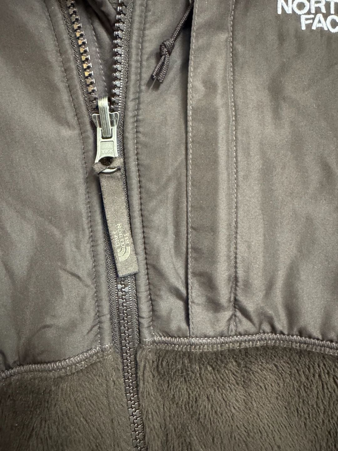 The North Face Womens Denali Full Zip High Pile Fleece Jacket Brown S/P 5