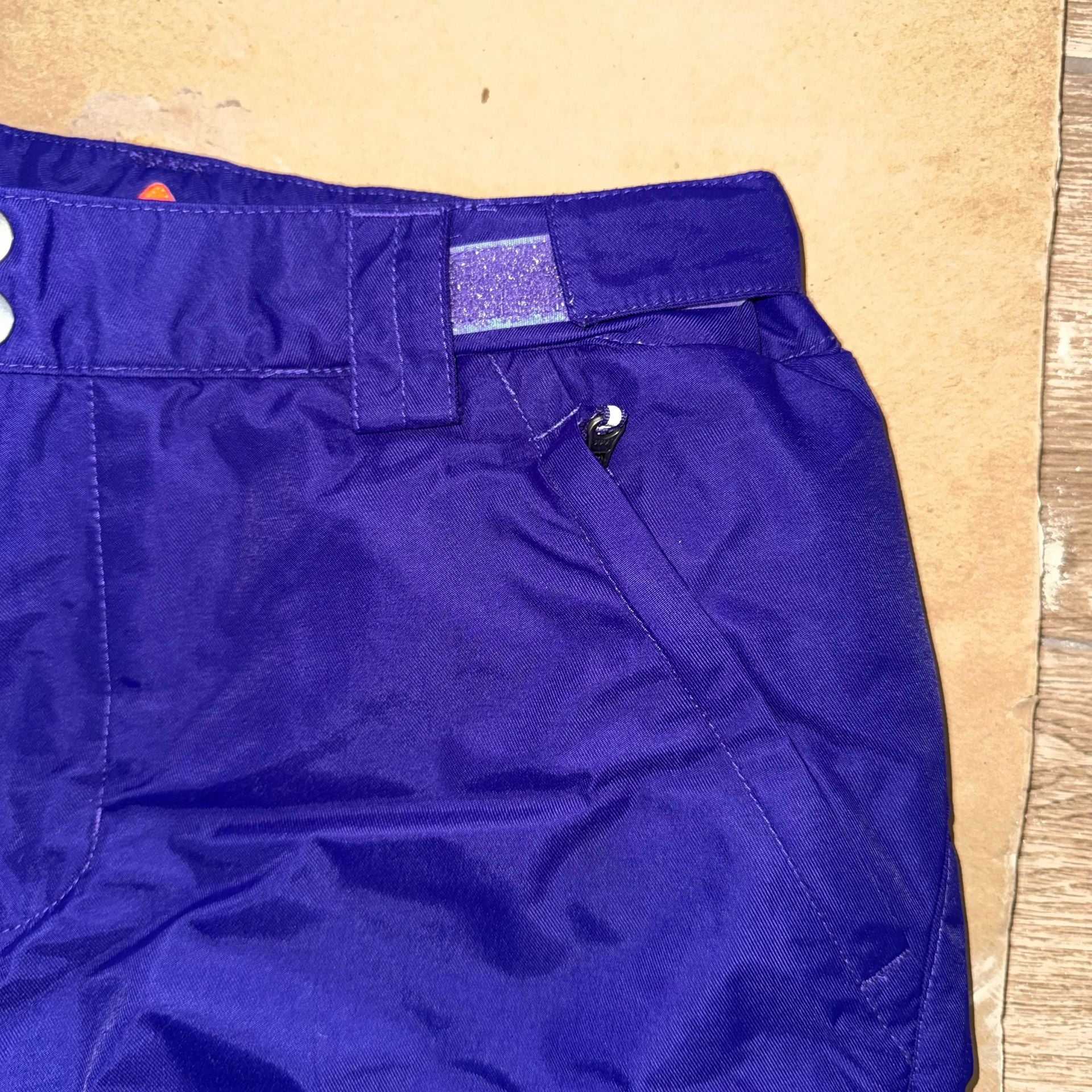 Columbia Girls Bugaboo Omni-Heat Snow Pants Purple Size Large 8