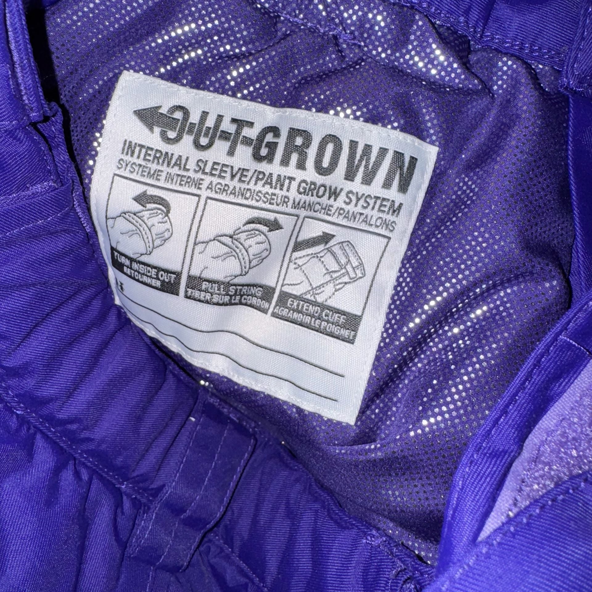 Columbia Girls Bugaboo Omni-Heat Snow Pants Purple Size Large 11