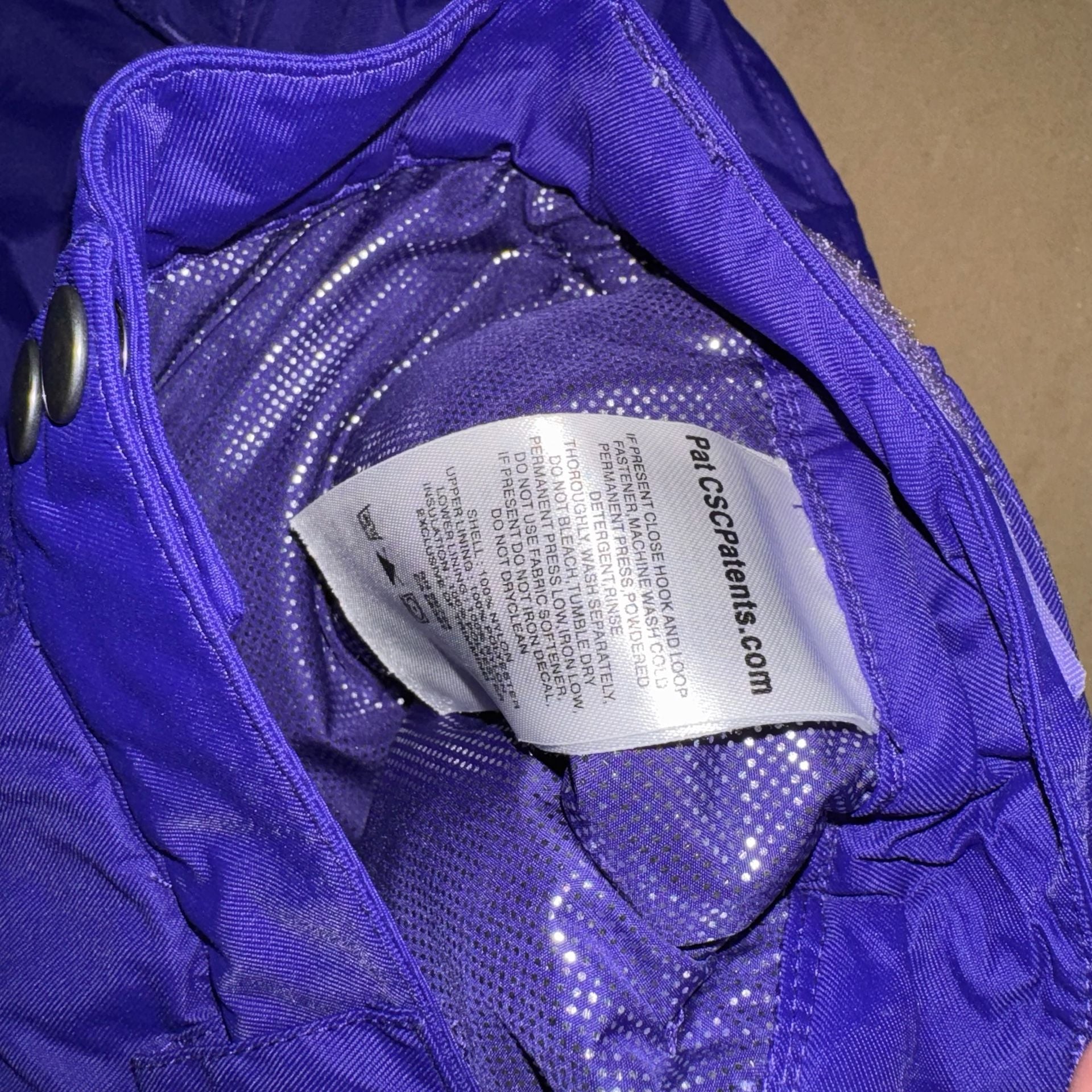 Columbia Girls Bugaboo Omni-Heat Snow Pants Purple Size Large 12