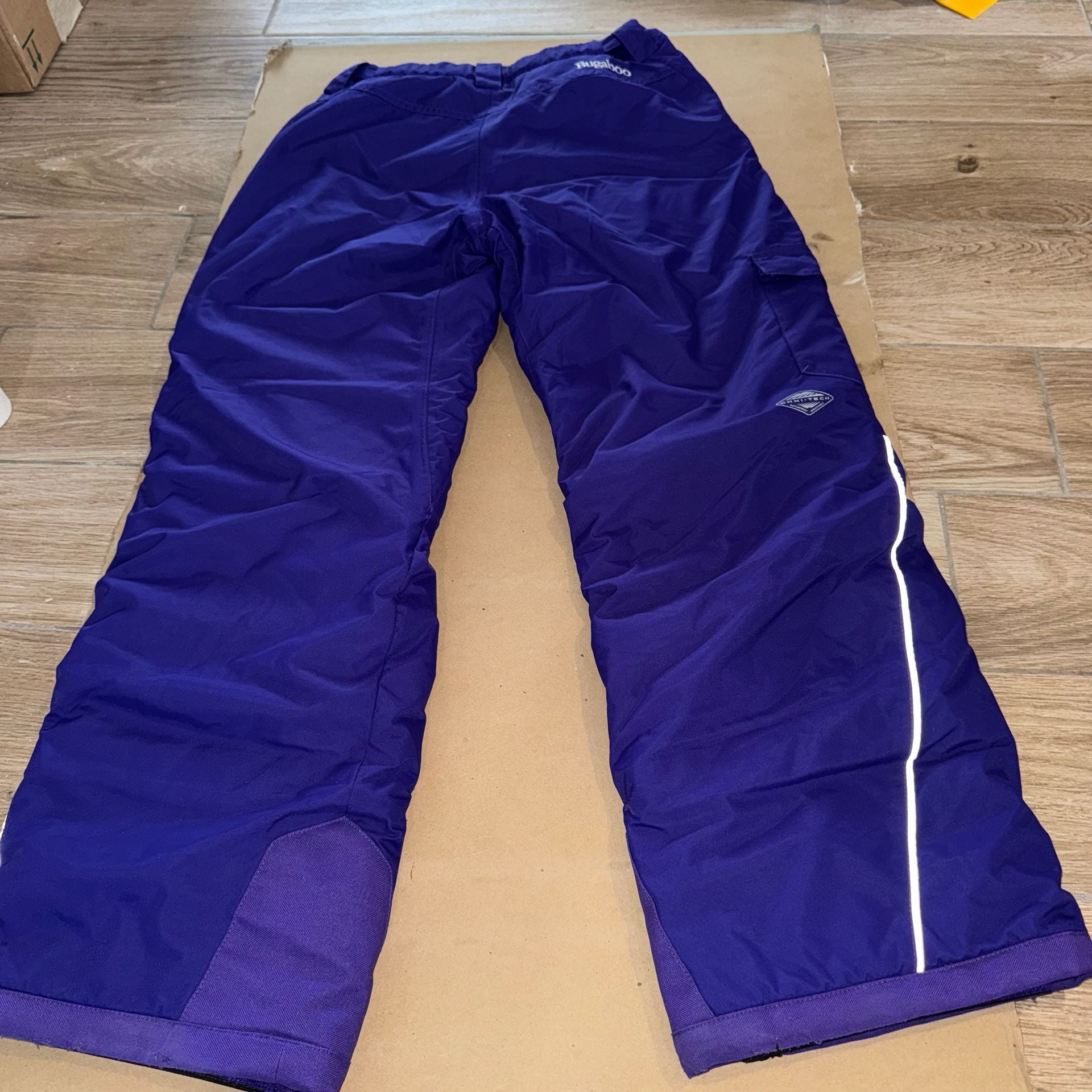 Columbia Girls Bugaboo Omni-Heat Snow Pants Purple Size Large 23
