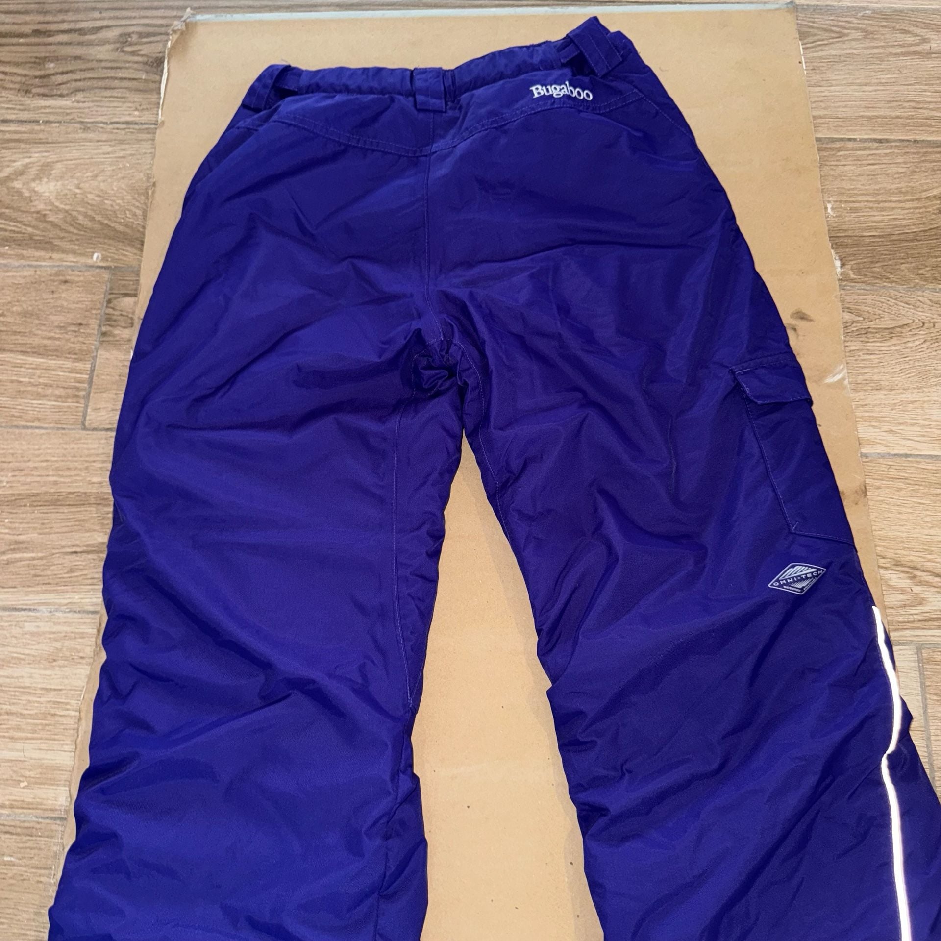 Columbia Girls Bugaboo Omni-Heat Snow Pants Purple Size Large 25