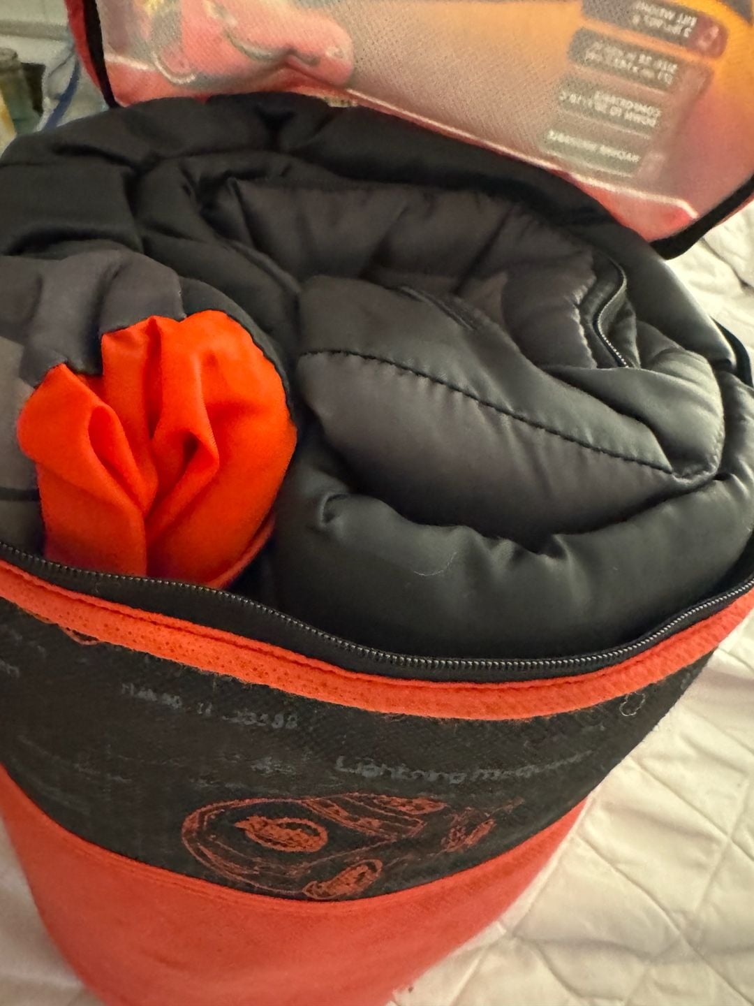 Disney Pixar Cars Lightning McQueen Youth Camping Sleeping Bag 2