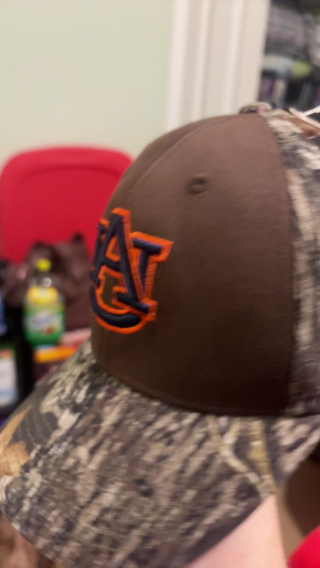 Auburn Tigers NCAA Mossy Oak Camouflage Two-Tone Hat 5