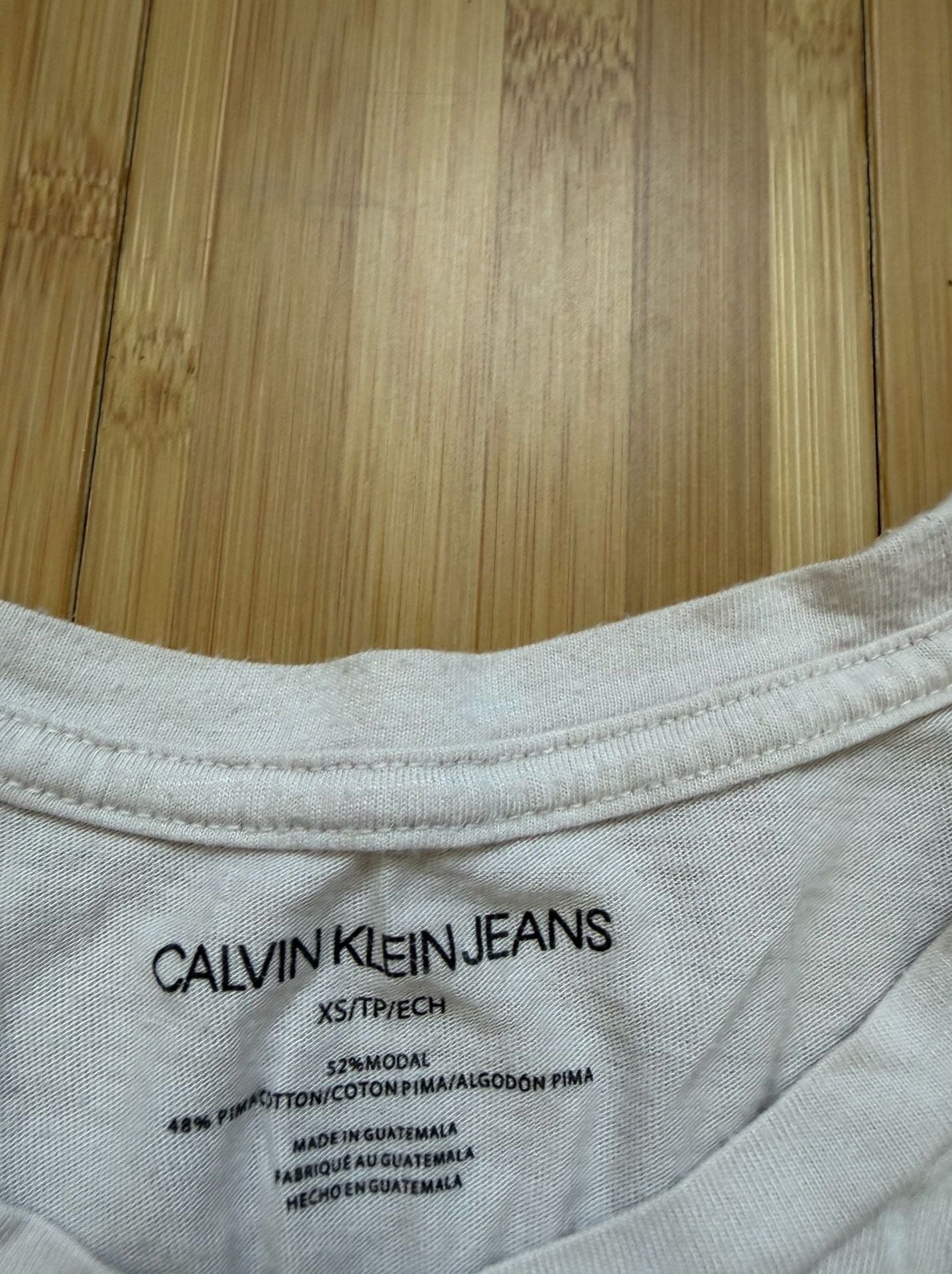 Calvin Klein Jeans Urban Multi-Graphic Crop T-Shirt White XS 4