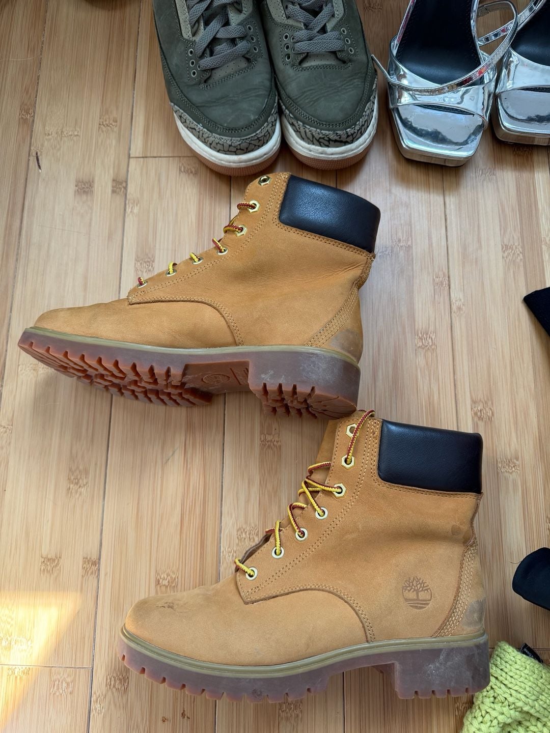 Timberland Women's Jayne Waterproof 6-Inch Premium Boots in Wheat Nubuck 3
