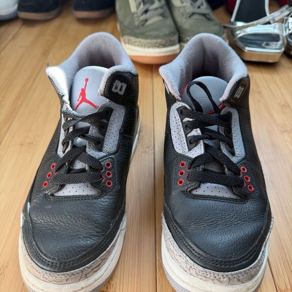 Air Jordan 3 Retro Black Cement GS (2024) Size 4.5Y