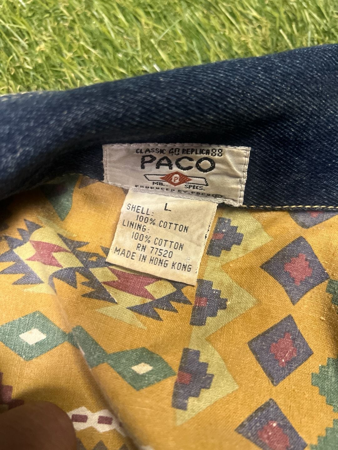 Vintage Paco Patchwork Denim Two Piece Set Jacket and Jeans 3