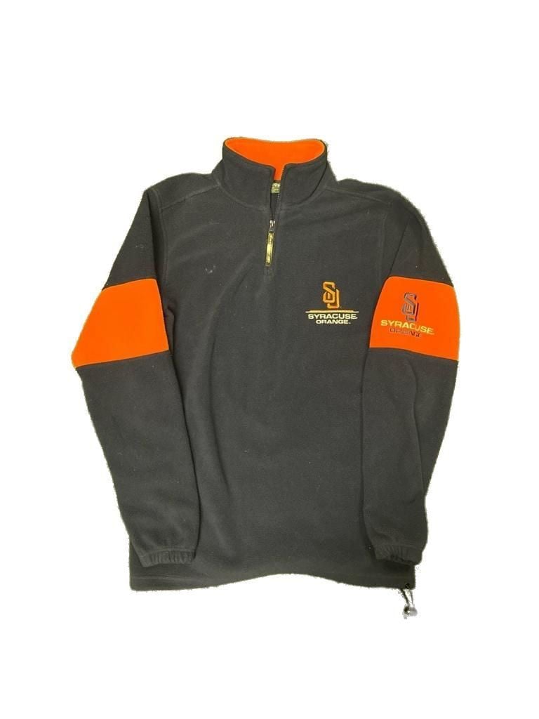 Vintage Active Syracuse Orange NCAA 1/4 Zip Fleece Pullover Jacket 2