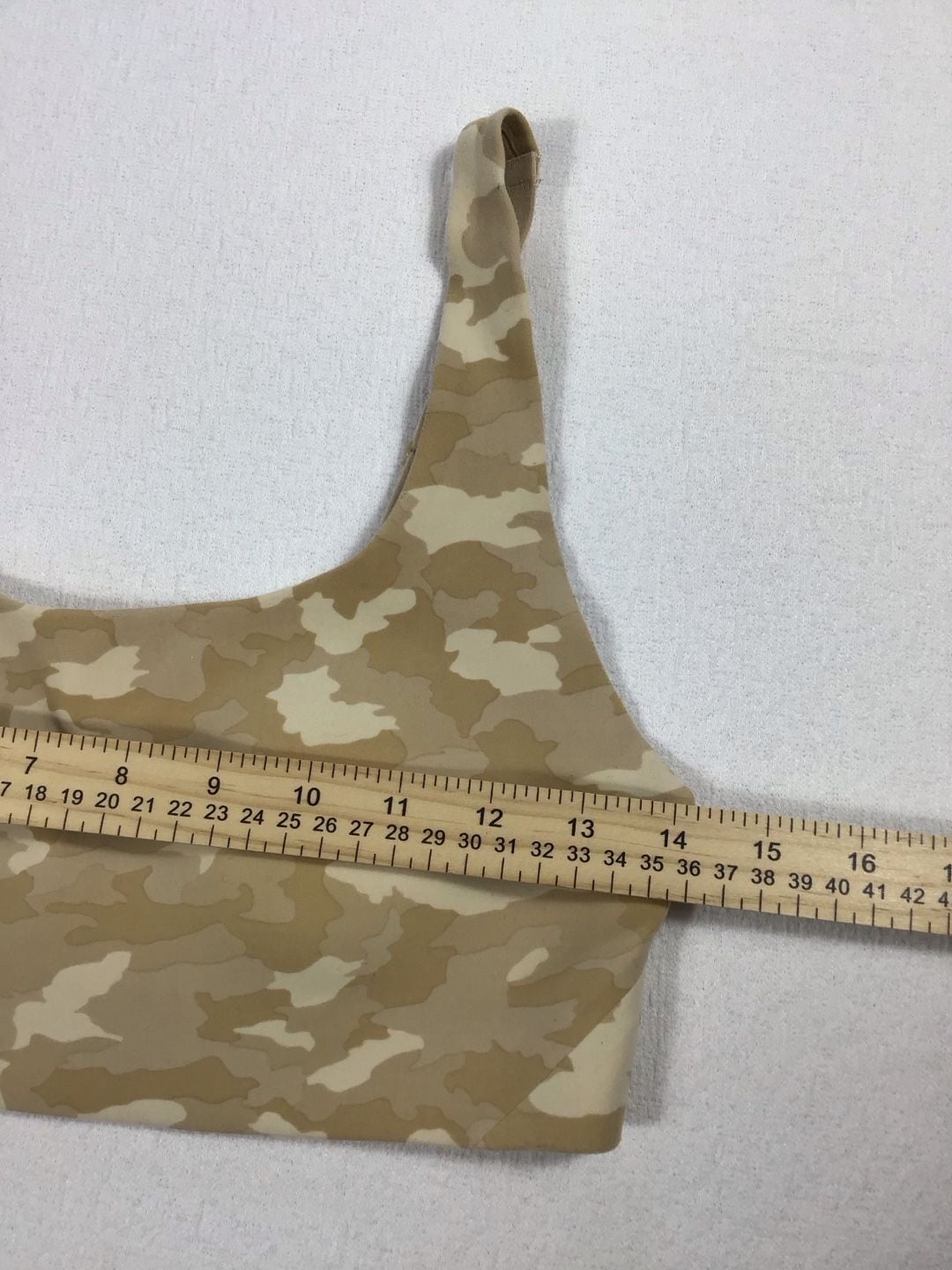 Lululemon Alignment Straight Strap Bra Heritage 365 Camo Beige 8 A/B 6