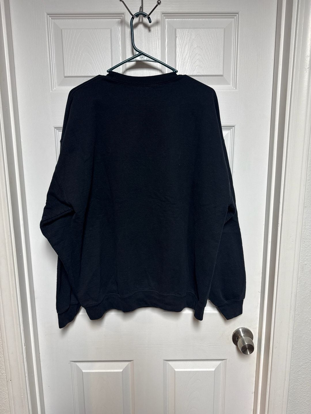 AC/DC Angus Young Razor's Edge Graphic Crewneck Sweatshirt Black Large 5