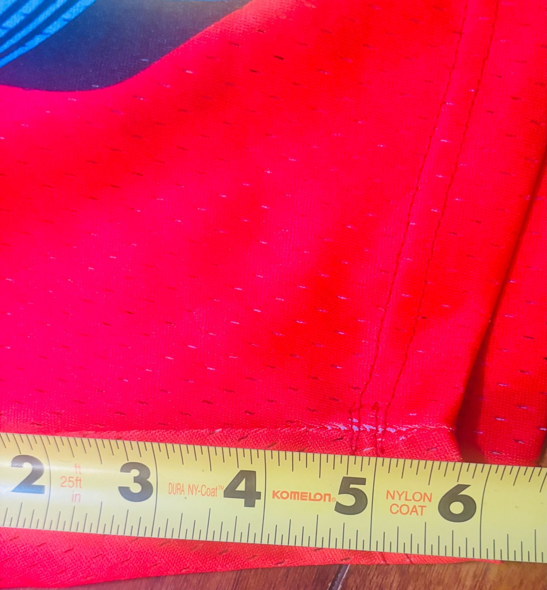 NWT CRISP NYC Mens Red Mesh Superman Inspired Shorts sz XXL 8