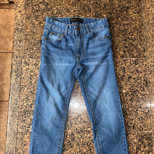 Rocawear Boys Skinny Fit Blue Denim Jeans Size 6