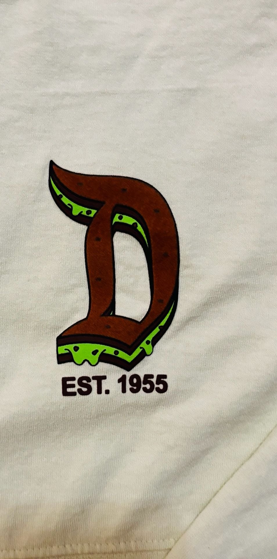 Disneyland Spirit Jersey sz XL Mint Green Chocolate chip Ice cream 2