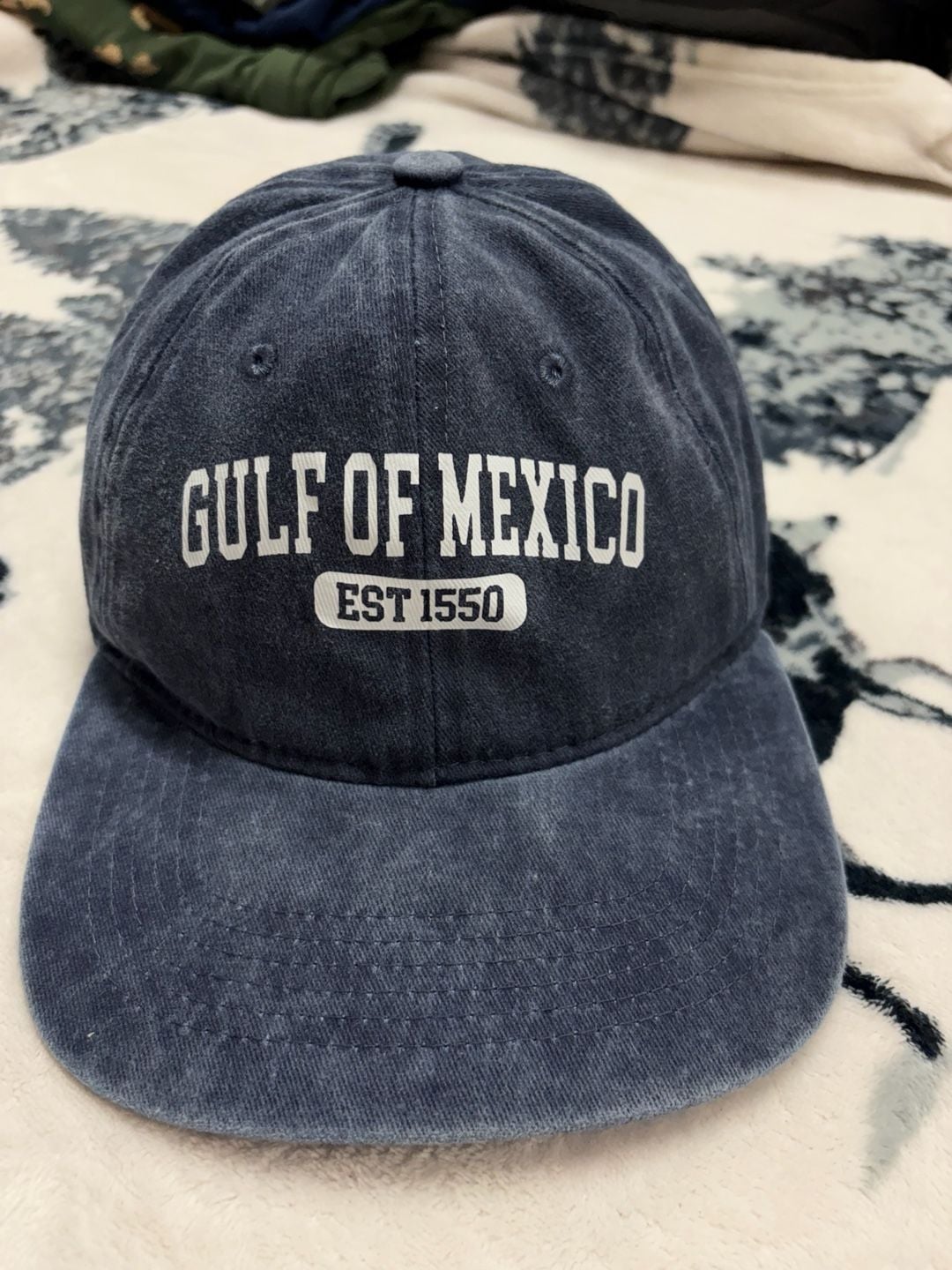 Gulf of Mexico Distressed Baseball Cap - Political Legacy Edition 2