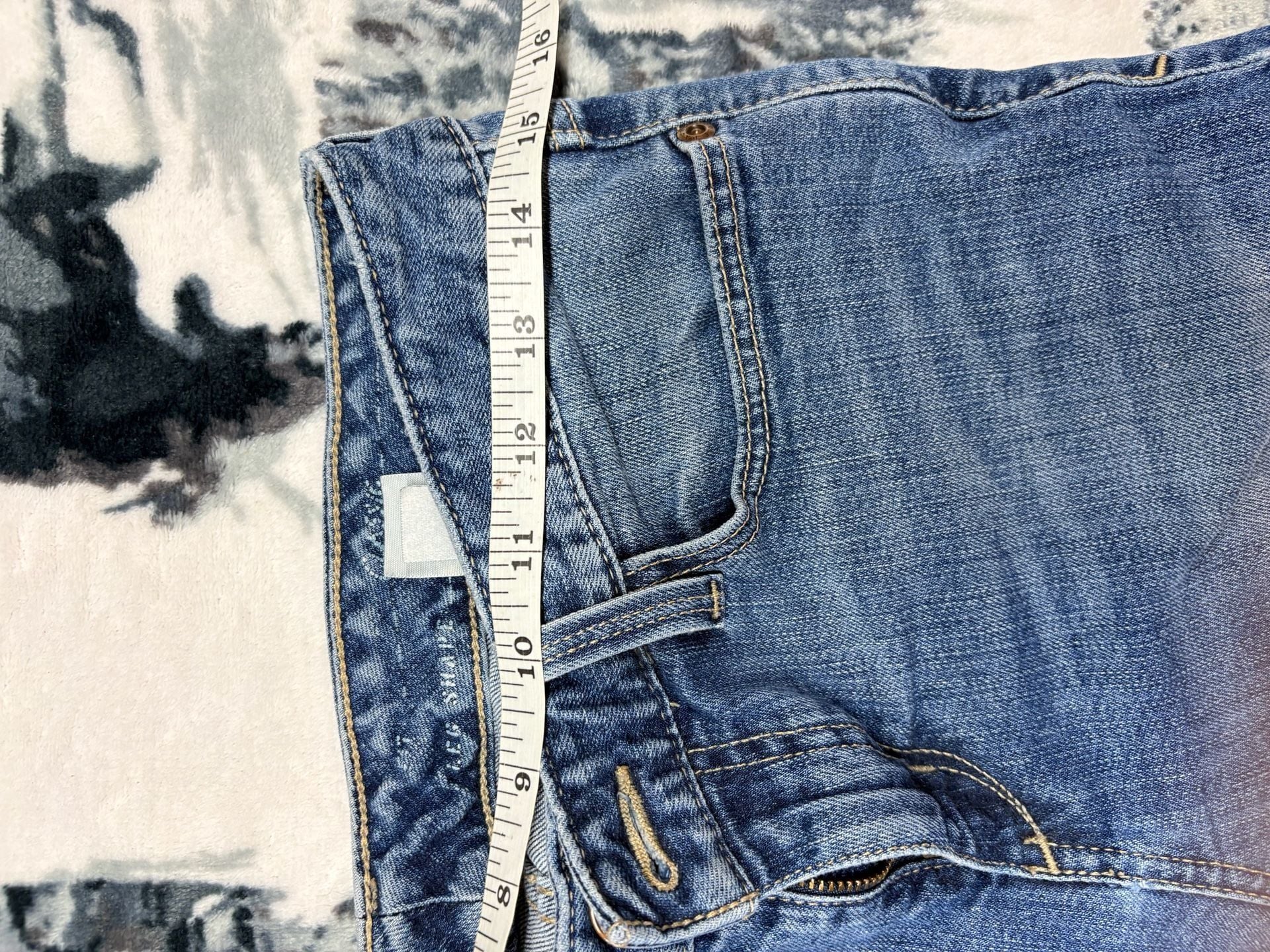 Eddie Bauer Womens Bootcut Jeans Size 8L Long Medium Wash Denim Classic Fit 7