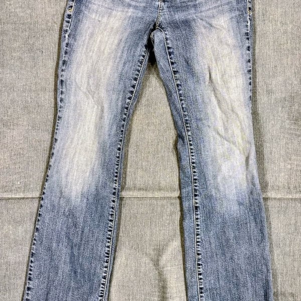 Eddie Bauer Womens Bootcut Jeans Size 8L Long Medium Wash Denim Classic Fit