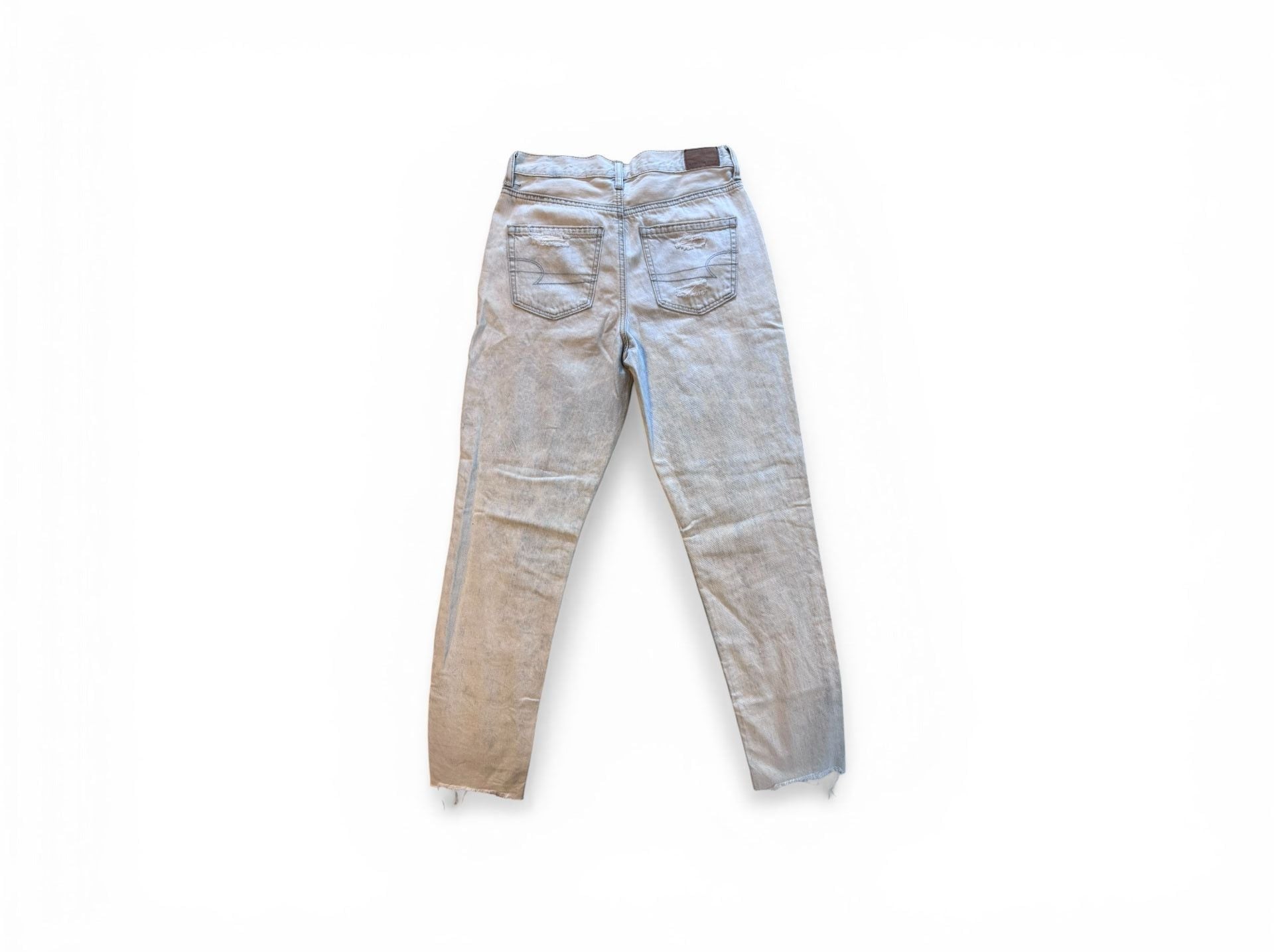 American Eagle Outfitters High-Rise Distressed Mom Jeans Size 2 4
