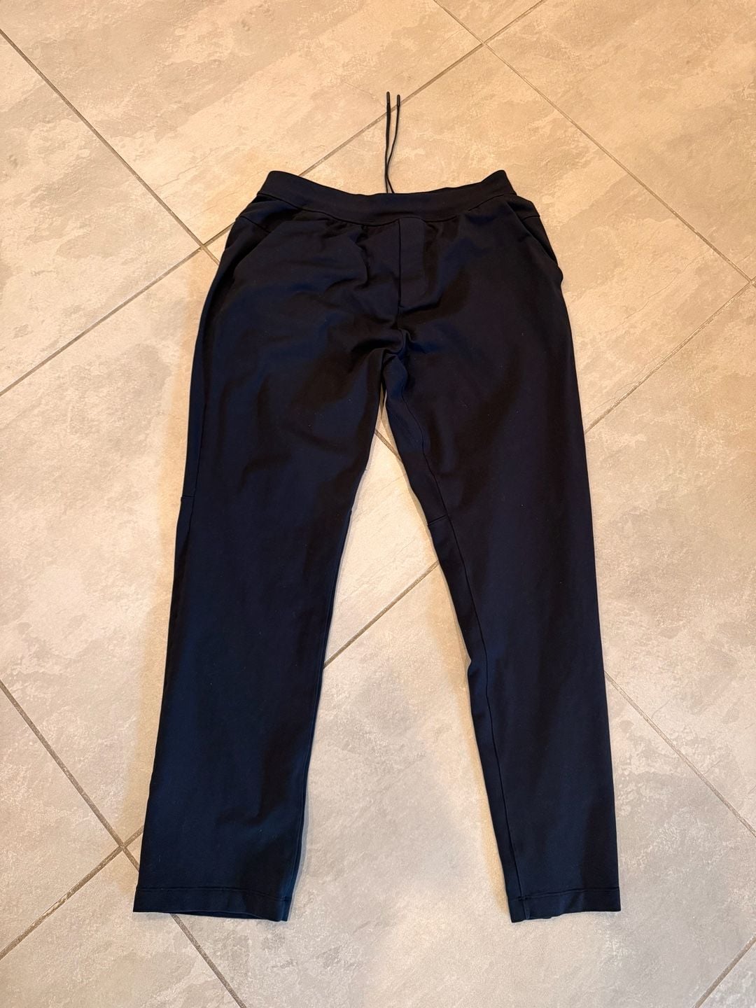 Lululemon On The Fly Pant Woven Drawstring Trousers Black 2