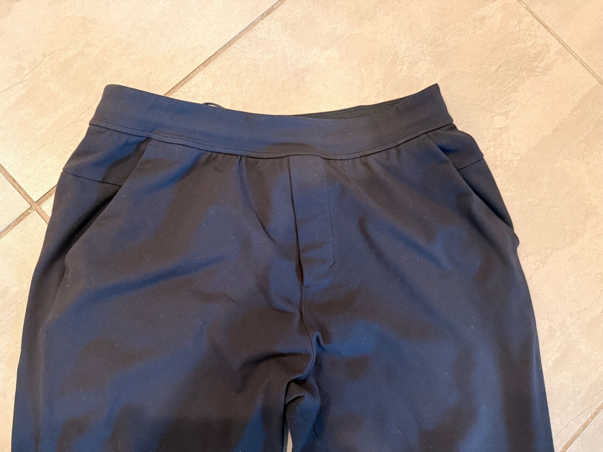 Lululemon On The Fly Pant Woven Drawstring Trousers Black 3