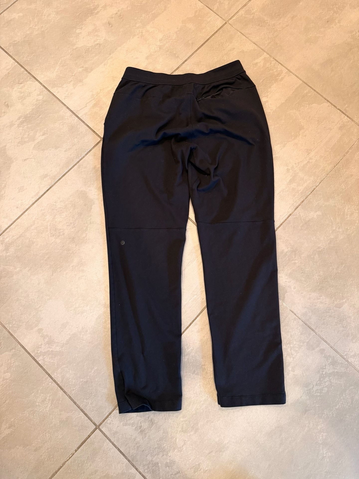 Lululemon On The Fly Pant Woven Drawstring Trousers Black 4