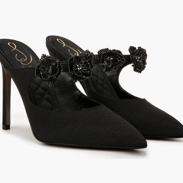 Sam Edelman Amelie Beaded Floral Mules