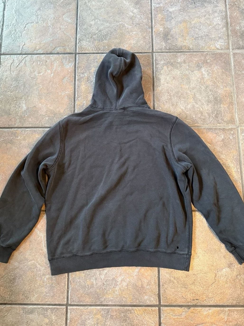 Nike Faded Black Mini Swoosh Hoodie Size Large 7